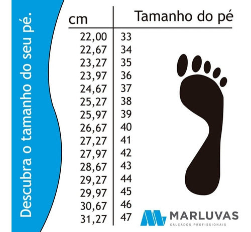 Botina Segurança Elástico Bota Bico Aço Marluvas Vulcaflex Preto