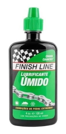 Lubrificante Óleo Para Corrente Bike Finish Line Úmido 120ml