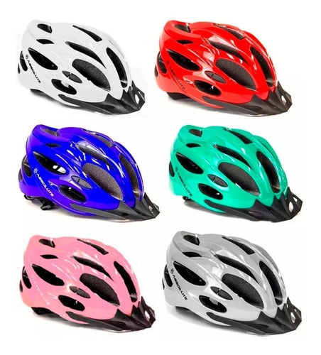 Capacete Ciclismo Bike Absolute Nero Wt032 Led Pisca Viseira