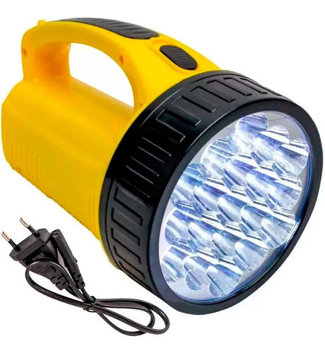 Led Holofote Recarregavel Lanterna Sítio Segurança Dp-1706