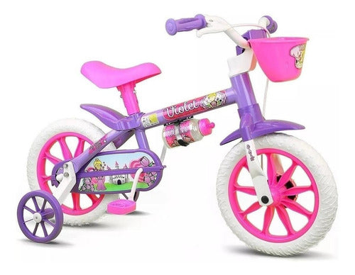 Bicicleta Violet Aro 12 Nathor