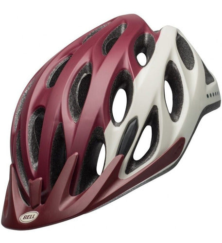 Capacete Ciclismo Feminino Bell Coast Marrom/Bege Tamanho UW