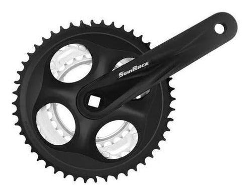 Pedivela Sunrace M300 Preto 170mm 48/38/28d