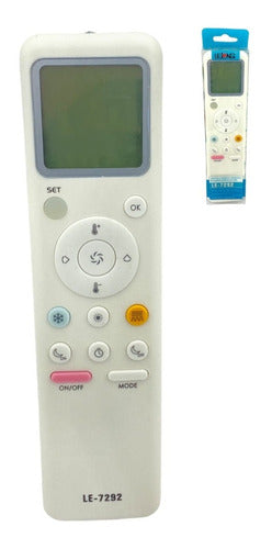 Controle Remoto Universal Ar Condicionado Le-7292 Lelong