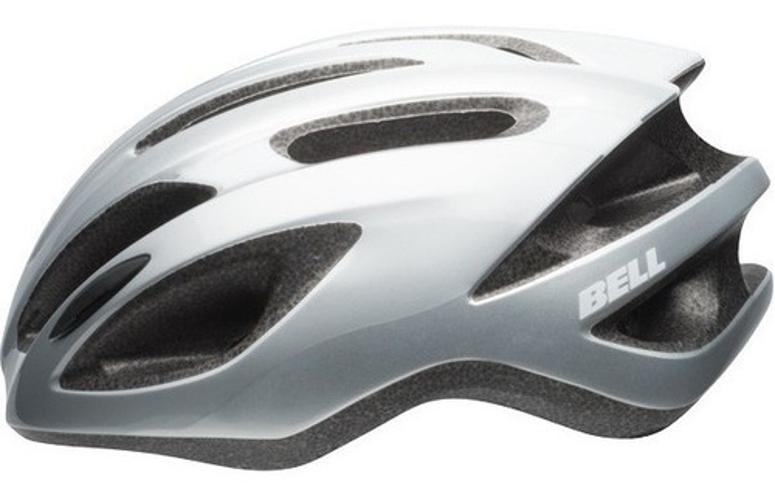 Capacete Ciclismo Bell Crest R Mtb Cinza E Prata U 55-59cm