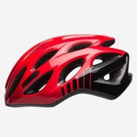 Capacete Ciclismo Bell Draft Vermelho E Chumbo Tamanho U