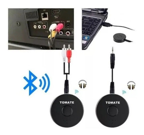 Transmissor Bluetooth P-tv Caixa Som Notebook Tomate Mtb-803