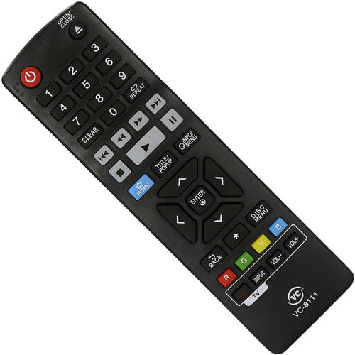 Controle Remoto Compatível Com Tv LG Led Vc-8111