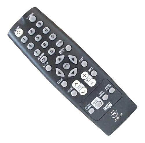 Controle Remoto Compatível Com Tv Lcd Philco Vc-9568