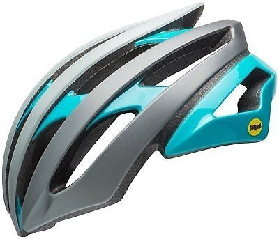 Capacete Ciclismo Bell Stratus Mips Cinza / azul 55-59cm M