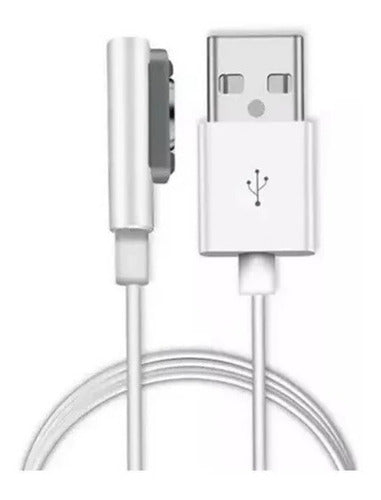 Cabo Usb Magnético Sony Xperia Z1 Mini Z2 Z3 Branco