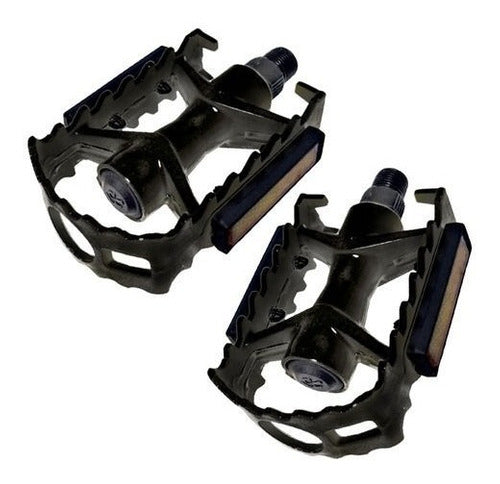 Pedal Aluminio Inteiro Preto Mx-P801 Inglês