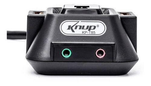 Interruptor De Alimentação Multifunção Usb 2.0 Knup Kp-t85