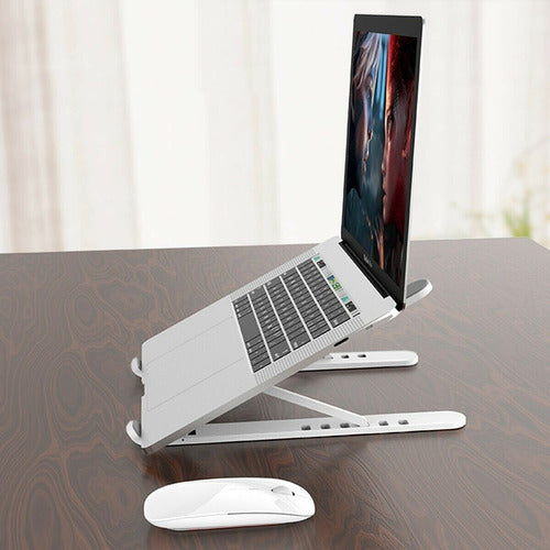 Base Suporte Ergonômico Para Notebook Tablet Dobravel