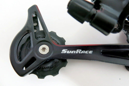 Câmbio Traseiro Sunrace M97 Cage Longo Para 9 Velocidades