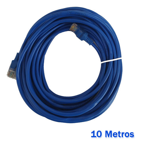 Cabo De Rede Patch Cord Rj45 Cat5e 10mt Le-304