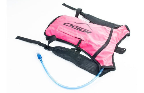 Mochila Hidratação Bicicleta Oggi Hacker Race 2 L Rosa