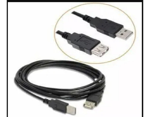 Cabo Extensor Usb Tomate  Mcb-002 1,5m