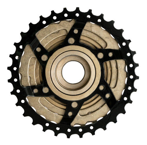 Roda Livre 9m Index 13/32d Dourada Ultima Preta