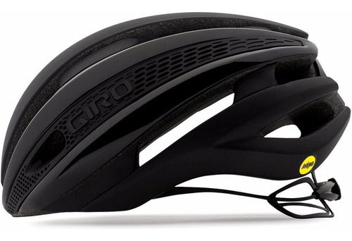 Capacete Ciclismo Giro Synthe Mips Preto Fosco Tamanho M