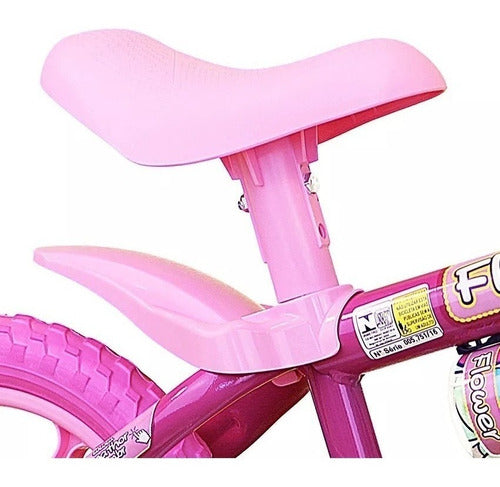 Bicicleta Infantil Nathor Aro 12 Flower