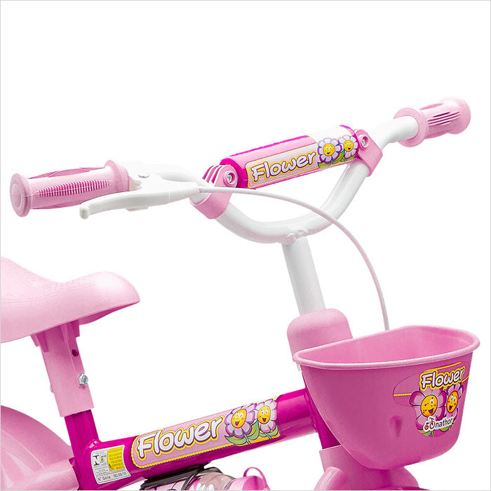 Bicicleta Infantil Nathor Aro 12 Flower