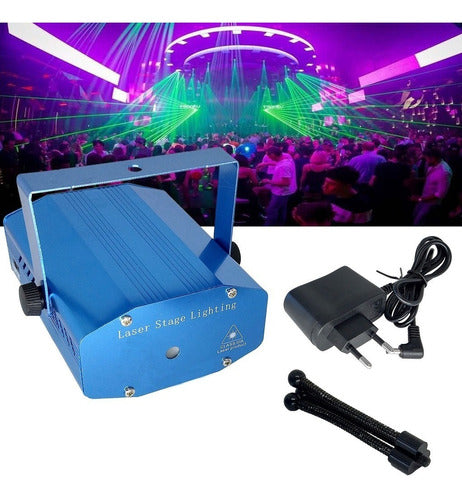 Mini Laser Projetor Iluminação Holografico Luatek Lk-173a