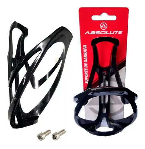 Suporte Caramanhola Garrafa De Bike Nylon Absolute Nero