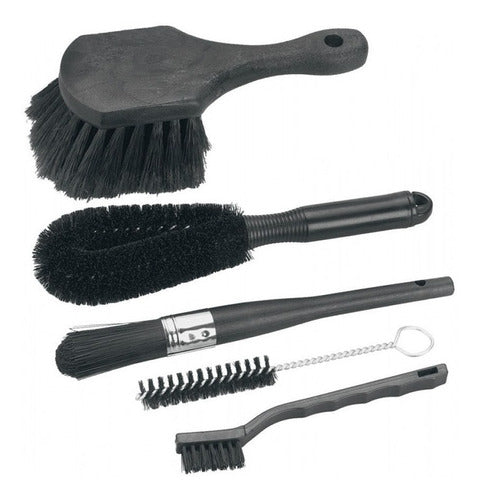 Kit Escovas Limpeza Finish Line Easy Pro Brush 5 Peças