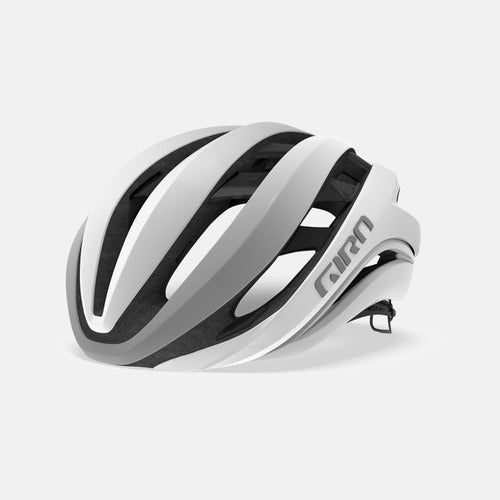 Capacete Ciclismo Giro Aether Mips Branco/Prata Tamanho M